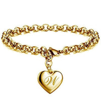 Bracelet Couple Initiale au choix