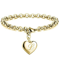 Bracelet Couple Initiale au choix