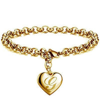 Bracelet Couple Initiale au choix