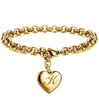 Bracelet Couple Initiale au choix