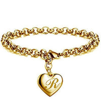 Bracelet Couple Initiale au choix