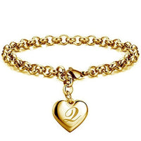 Bracelet Couple Initiale au choix