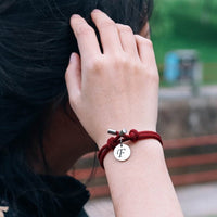 Bracelet femme avec lettre