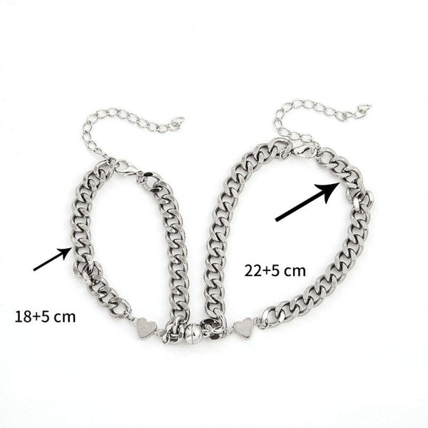Bracelet Couple Magnet