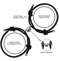 Bracelet Couple Magnétique