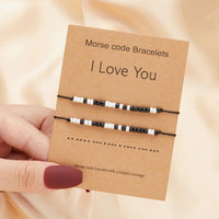 Bracelet perle morse