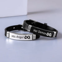 Bracelet Ange et Démon