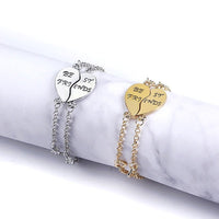 Bracelet d'Amitié Coeur