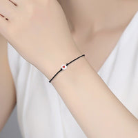 Bracelet coeur fin