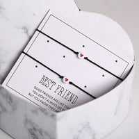Bracelet message meilleure amie