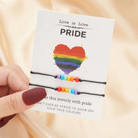 Bracelet drapeau gay
