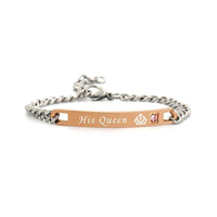 Bracelet Her King His Queen