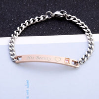 Bracelet Her King His Queen