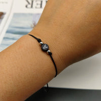 bracelet lettre perle