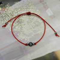 Bracelet Initiale Cordon