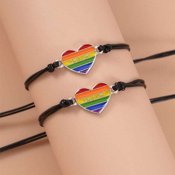 Bracelet LGBT Coeur