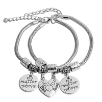 Bracelet amitié argent
