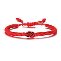 bracelet noeud tressé