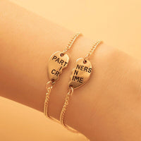 Bracelet une amitié en or