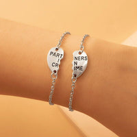 Bracelet argent amitié