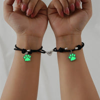 Bracelet Pendentif Patte de Chat Chien