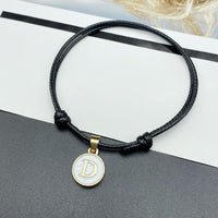 Bracelet Pendentif Lettre
