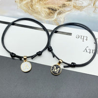 Bracelet Pendentif Lettre