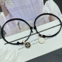 Bracelet Pendentif Lettre