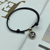 Bracelet Pendentif Lettre