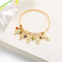bracelet 5 prénoms