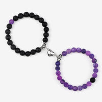 Bracelets pierre noire