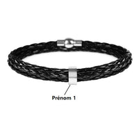 Bracelet Prénoms pour Papa
