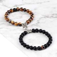 Bracelet magnétique oeil de tigre