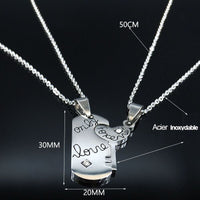 Collier 2 Pcs (Only Love)