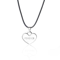 Collier Amitié Coeur (Gravé)