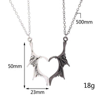 Collier Ange et Démon