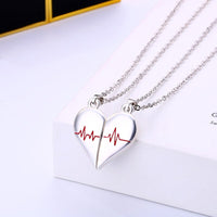 collier électrocardiogramme