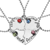 Collier BFF pour 4