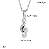 Collier Clé de Sol Couple