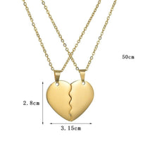 Collier Coeur à Partager