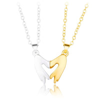 collier couple discret