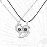 Collier projection je t'aime