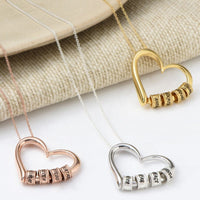 Collier avec perle gravé