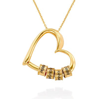 Collier Coeur Prénom Gravé