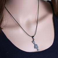 Collier Coeur Séparable Couple (Argent)