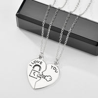 collier femme i love you