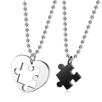 Collier Puzzle Amour