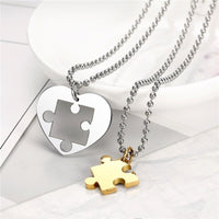 Collier Couple Argent