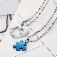 Collier Couple Argent