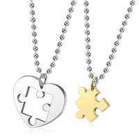 Collier Couple Argent